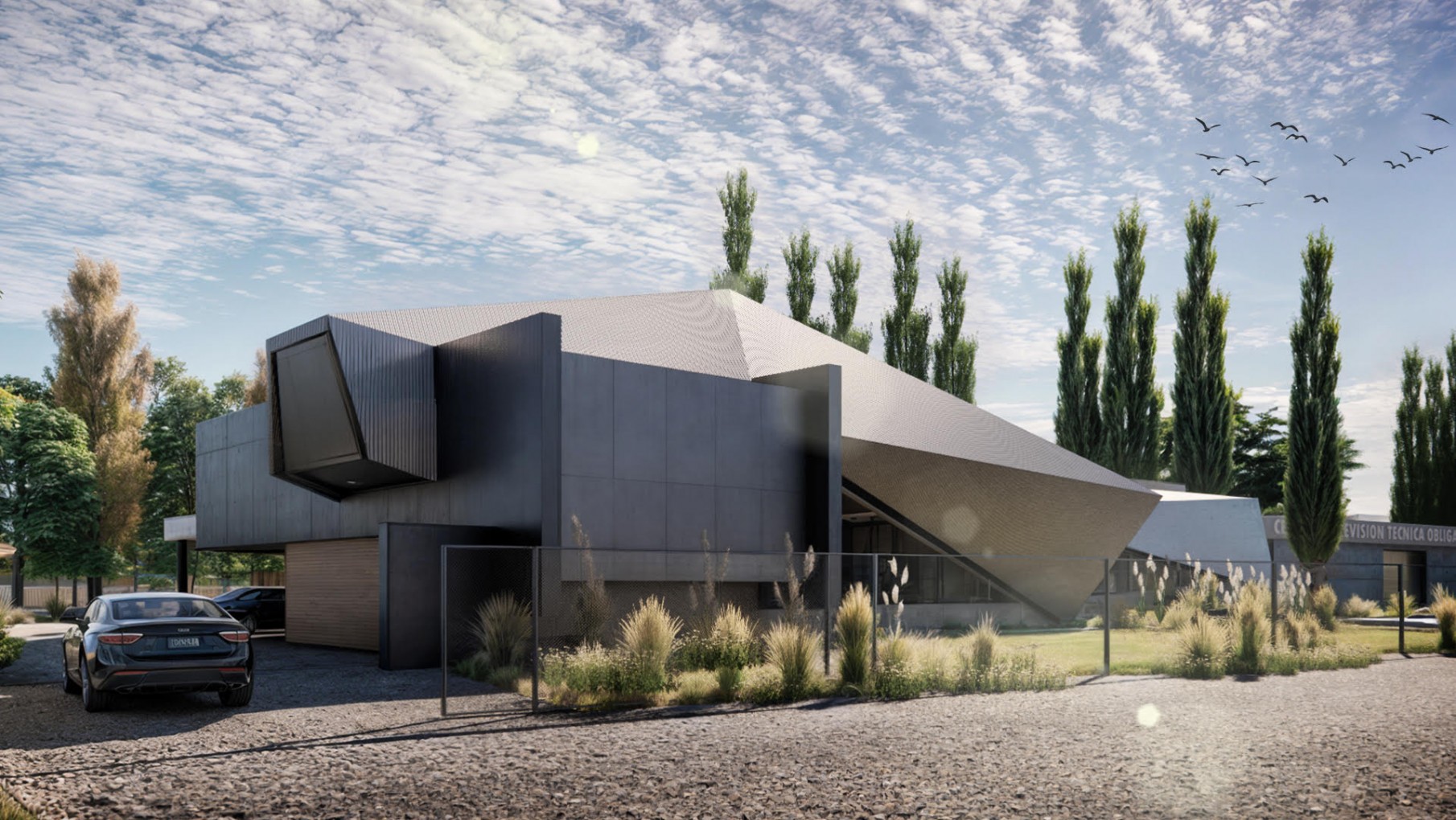 Triángulos, luces y formas  para construir una marca